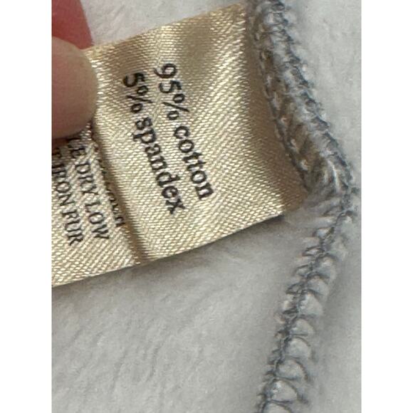 New New Dylan Hooded Open Front Cardigan Sweater Vest Womens M Gray Faux Fur - Picture 4 of 11